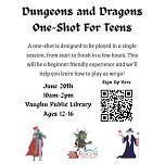 Teen Program - Dungeons and Dragons
