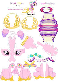 Christmas papercraft a simple papercraft made for christmas, designed and built by me. Papercraft Royal Wedding Corect Cadence Part 1 By Oskarek11 On Deviantart Mein Kleines Pony My Little Pony Party My Little Pony Basteln