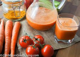 Apple Tomato And Carrot Juice An Energy Booster Carrot Juice Carrot Juice Recipe Tomato Smoothie