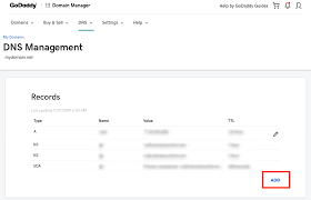 Example Step 1 For Godaddy Delegation Of Your Subdomain Sendinblue