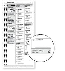 View the list of entities / districts in this election. Designing Usable Ballots Center For Civic Design