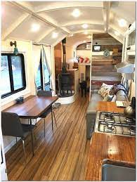 Inspired Picture Of Short Bus Conversion Interior Ideas For Cozy Living Interior Design Ideas Home Decorating Inspiration Moercar School Bus House Bus House School Bus Tiny House