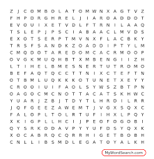 Find all the famous bands from around the world. Band Word Search 3