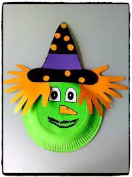 Jeux halloween activité halloween enfant bricolage halloween enfant. Une Sorciere En Assiette En Carton Bricolage Enfants Halloween Bricolages Halloween Bricolage Halloween Maternelles