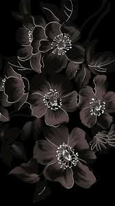 Background Black And White Floral Wallpaper Pin By Sara Alvarez On Phone Backgrounds 22 Floral Wallpaper Floral Wallpaper Iphone Black Phone Wallpaper