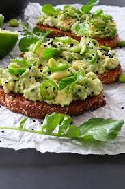 Healthy Avocado And Edamame Smash Recipe Stuffed Avocado Healthy Avocado Recipes Vegetarian Meals For Kids
