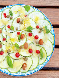 Carpaccio De Courgettes Amandes Et Parmesan Recette Carpaccio Recettes De Cuisine Nourriture Spirituelle