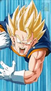 Dragon ball z gogeta and vegito epic characters son goku king kong illustrations posters crystal ball wallpaper artwork. Super Vegito Dokkan Gif Super Vegito Vegito Dokkan Discover Share Gifs