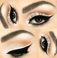 Black And White Eyeliner Makeup Black White Wing Eyeliner Makeup Winged Eyeliner Makeup Makeup Challenges Makeup