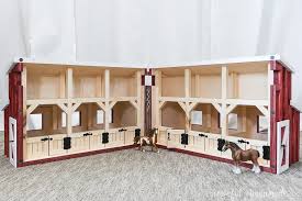 If you're looking for diy horse barn organization and diy tack room ideas, you've come to the right place! Wooden Toy Barn Build Plans Houseful Of Handmade