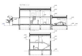 The freesnooze reclining sectional provides you with a classic look. Sectional Elevation Of A House With Level Detailing Dwg File Cadbull