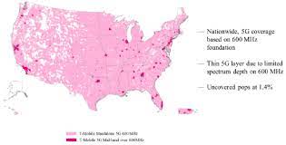T Mobile 2 5 Ghz 5g Map 425