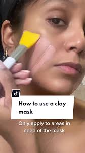 This is how I use a clay mask! Top tips are in the video. Enjoy your glowy  skin ✨✨ #claymask #caudaliedetox #caudalie #masking #fyp #skintok
