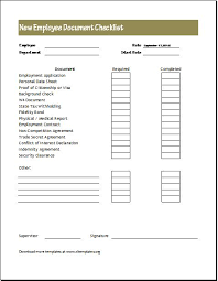 A microsoft excel template for a structured checklist with the option to check and uncheck by creating a checklist in excel is a piece of cake and for a basic version you do not need one single for the unable to complete requirement, you can use another cf rule: Document Checklists For New Terminated Employee Excel Templates