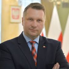 Zwrócę się do koleżanek i kolegów pikieta przed ministerstwem. Przemyslaw Czarnek Kadencja 2019 2023 Posel W Okreg Nr 6 Lublin