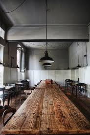 What Your Garage Could Become Table Long Dining Table Public Restaurant Design