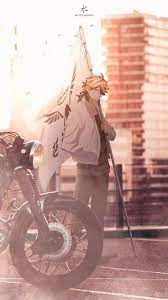 Kazutora Hanemiya Baji Motorcycle Tokyo Revengers Mikey Anime Aesthetic Chifuyu Tokyo Manji Gang T En 2021 Fond D Ecran Dessin Illustrations Animees Fond Anime