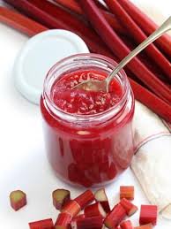 Confiture De Rhubarbe Au Thym Recette Confiture Rhubarbe Confiture Recette Confiture