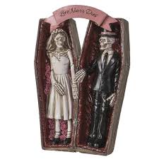 Pacific Giftware Love Never Dies Coffin Couple Figurine, 10.25-inch Height,  R... | eBay