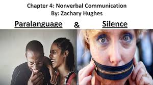 Chapter 4: Nonverbal Communication (Paralanguage and Silence) By: Zachary  Hughes