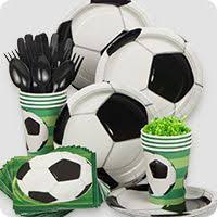 Soccer theme design party paper cone hats for soccer night party. Soccer Birthday Party Supplies Invitations Decorations Balloons Pinatas Tableware