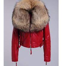 Find Out Where To Get The Jacket Fur Collar Leather Jacket Jackets Fur Fashion