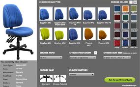 My computer sits on one half of the table and the other half is left open for other. Build Your Own Office Chair Custom Office Chairs Arteil Perth