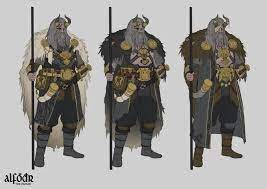 A God Of War Fan Has Sketched Out A Sequel Fantasy Character Design Viking Character Character Art