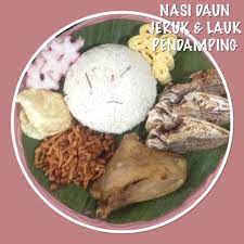 Nasi Daun Jeruk Lauk Pendamping Makanan Jeruk Nasi