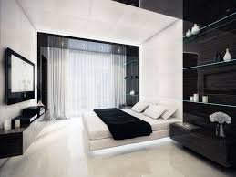 Black And White Bedroom With Led Lights Exciting Master Bedroom Interior Decorating Ideas Comes With White Bed Frames With Led L White Bedroom Design Minimalist Bedroom Design Design Your Own Bedroom