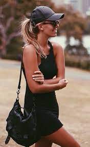 Leather Baseball Hat Film Noir Dress Fashion Simple Casual Outfits
