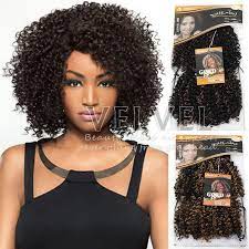 Noble Gold Dora Synthetic Hair Extension Afro Curl 1b 27 1b 30 Premium Afro Curly Short Weav Synthetic Lace Front Wigs Synthetic Hair Extensions Synthetic Hair