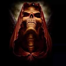 El angel de la muerte se convierte en la espada de lu bajo su reinado como la ama del terror. Santa Muerte Santa Muerte Y Azrael El Angel De La Muerte