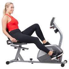 Weight capacity, magnetic recumbent stationary bike with adjustable seat, transport wheels, pulse rate monitoring and bluetooth connectivity for seniors adults workout Body Champ Magnetic Recumbent Exercise Bike Recumbent Bike Workout Biking Workout Quiet Workout