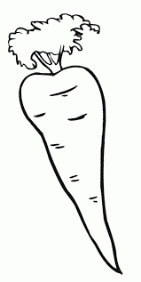 The eyes on the carrot make it appear more like a human. Carrot Coloring Pages Coloring Home