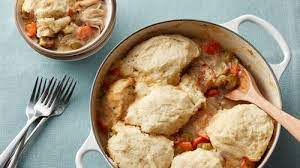 Place white rice flour, tapioca starch, sugar, baking powder, salt, and xanthan gum in the bowl of a food processor. Bisquick Dumpling Recipes Bettycrocker Com