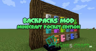 Mods, maps, skins, seeds, texture packs. Backpacks Mod 1 12 1 Mines Craft Com