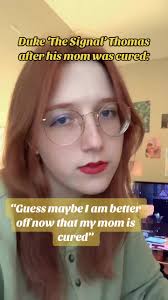 I like to think Duke snaps at least one reporter after his mom is cured and  he gets to go back to her(I also like to think its Vikki Vale bc f her  honestly). I also like to think he makes fun of ...