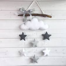 Cloud Stars Driftwood Mobile Driftwood Mobile Star Cloud Diy Baby Stuff