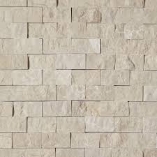 This split face finish is natural and ideal for interior and exterior wall design projects. 1 X 2 Split Face Mosaic Tile Beige Marble Honed Wall Floor Tile Kitchen Backsplash Bathroom Wall Floor Luxury St Beige Marble Mosaic Tiles Stone Walls Interior