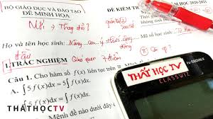 Đề minh họa giúp khoảng 900.000 học sinh lớp 12 chuẩn bị cho kỳ thi thpt quốc gia nhằm lấy kết quả xét tốt nghiệp và xét tuyển đại học. Ä'á» Minh Há»a 2021 Bá»™ Giao Dá»¥c Youtube