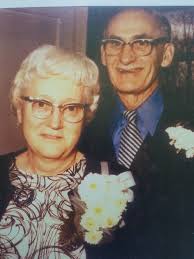 This is my grandparents Eugene B Fraley and Martha Creech Fraley taken in  1976. Martha was daughter of Jasper Creech and Rebecca Geneva Rumley Fraley.