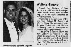 Lowell Walters and Jennifer Zagoren Wedding
