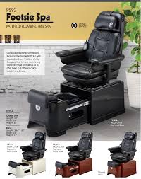 Pedicure chairs start at $1400s. Ps92 Plumbing Free Pedicure Spa Salon Furniture Toronto Canada Usf