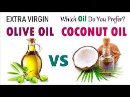 Olive Oil Vs Coconut Oil Which Is The Best Oil 5 Reason To Use Olive Oil Youtube Oliveoil Coconutoil Health Treatment 5min Best Oils Coconut Oil Health