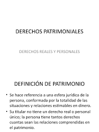 Derechos Patrimoniales