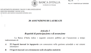 Raccolta di quiz di concorsi per varie qualifiche in banca d'italia, sia per diplomati che per laureati. Concorsi Banca D Italia Sindacato Indipendente Halaman Utama Facebook