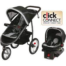Buy Graco Fastaction Fold Jogger Click Connect Travel System Jogging Stroller Gotham Online In Vietnam 47150384