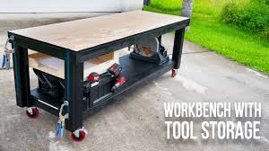 #biglogan #bigloganchannel #diyworkbencwe take on building a diy garage workbench and shelves and and show you how to build a workbench for your garage! How To Make A Workbench Diy Woodworking Youtube
