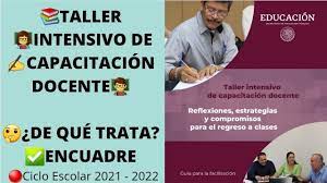 La guía para la facilitación fue elaborada por la dirección general de formación continua, actualización y desarrollo profesional de maestros de educación básica, de la subsecretaría de Taller Intensivo Capacitacion Docente Reflexiones Estrategias Y Compromisos Regreso Clases Ceaa Youtube